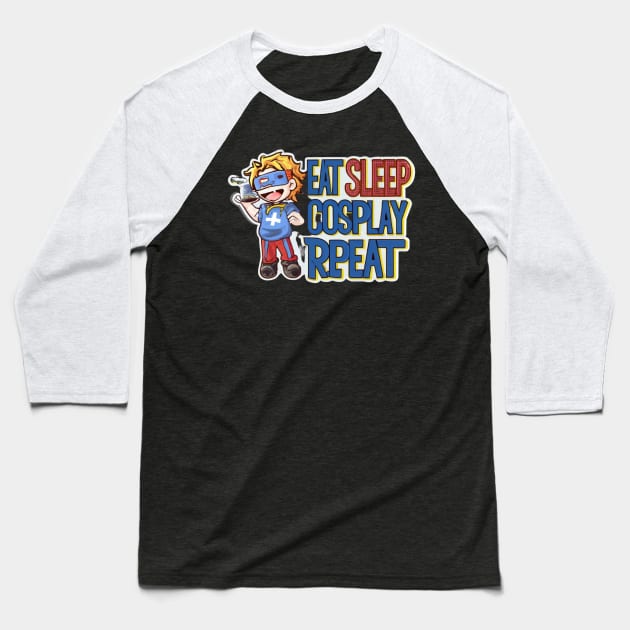 Cosplay time Baseball T-Shirt by yourfavdraw